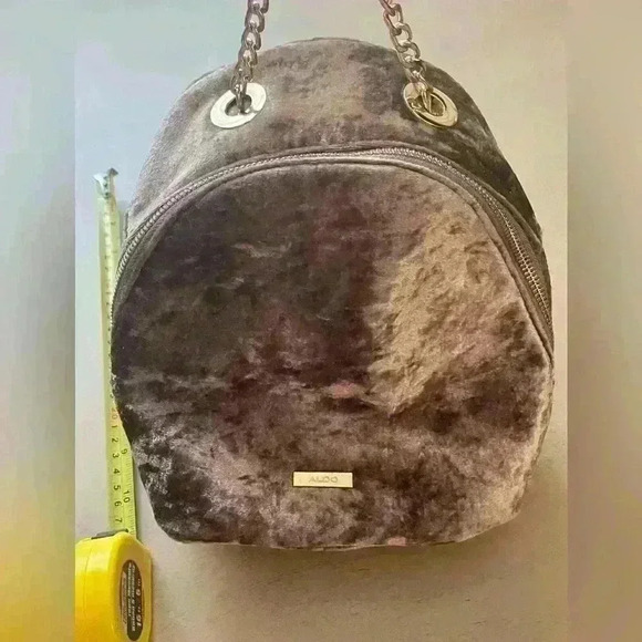 Aldo mini velvet backpack - Picture 1 of 9